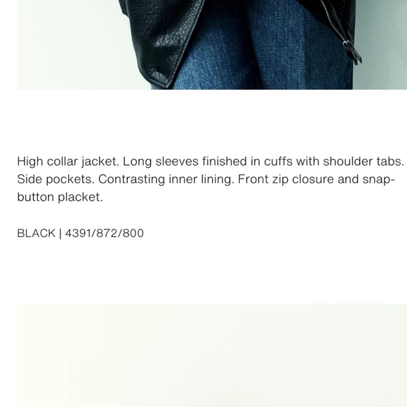 Zara Viral faux Leather Jacket - Picture 4 of 4